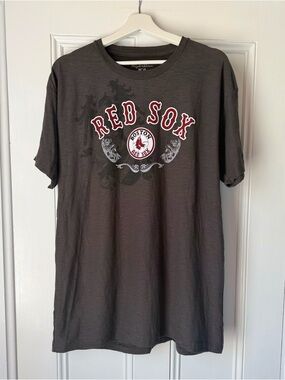 NWT Boston Red Sox Shirt L Wright & Ditson MLB Baseball Gray